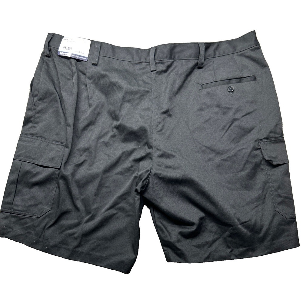 Edwards Womens Cargo Shorts 22 Black Plus Size 8438-010 Poly Cotton Woven